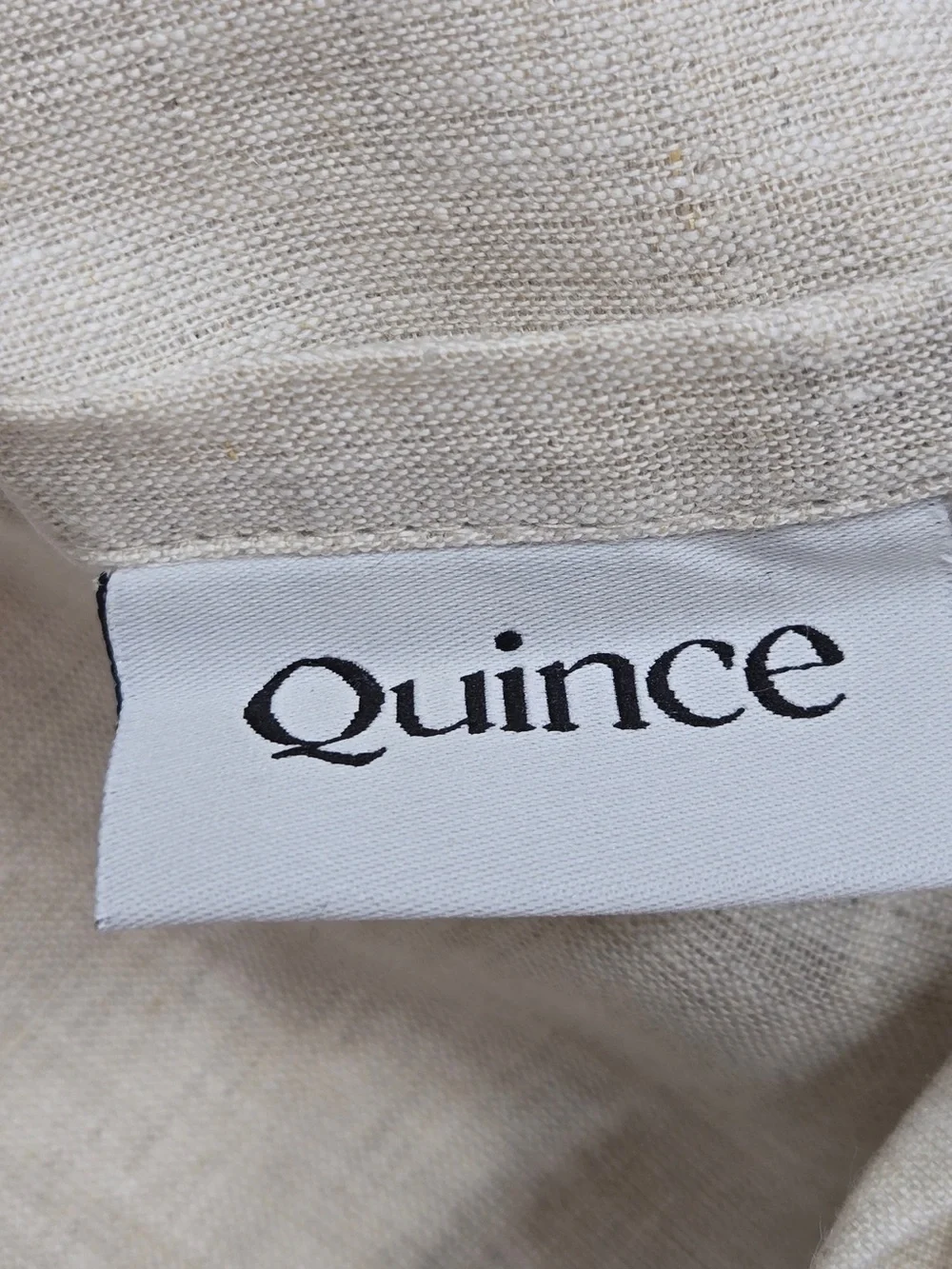NWT QUINCE Set Of 2 48x84 European Linen Curtains Flax 0059